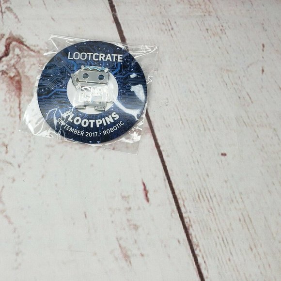 Loot Crate September 2017 Robotic Pin #LootPins - Picture 5 of 10